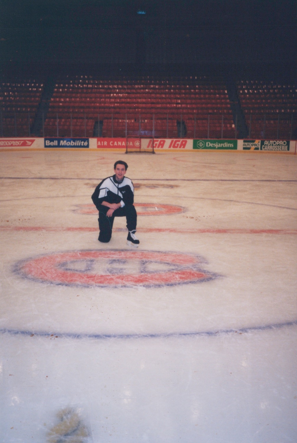 Alain Richard au Centre Bell