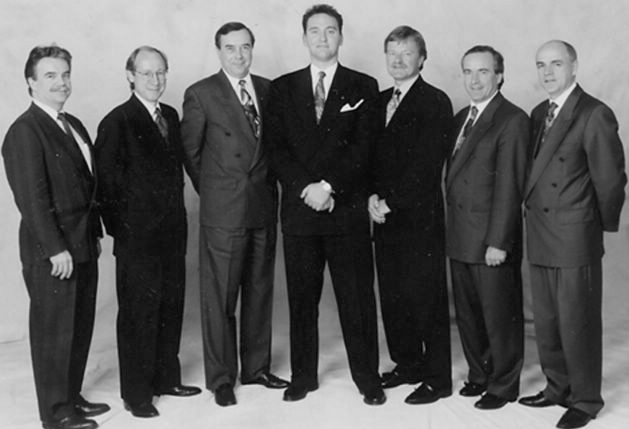 Alain Richard et les gouverneurs du Publicité-Club de Montréal