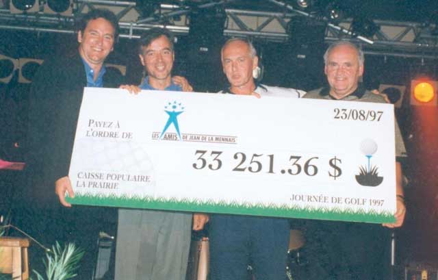 Alain Richard, Henri Richard, Ral Brodeur et Robert Richard