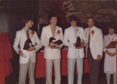 ALain Raquepas, Alain Richard, Jean Roy et Réal Brodeur