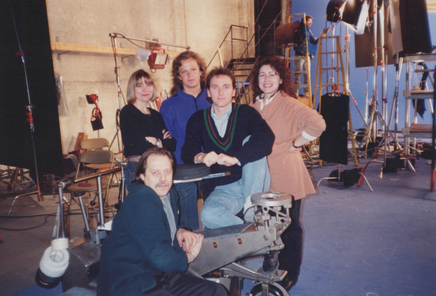 Sur le plateau de tournage
